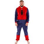 Pijamas peto multicolor de poliester Avengers de invierno talla XL para hombre 