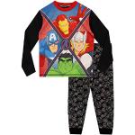 Marvel Pijamas de Manga Corta para niños Avengers Multicolor 4-5 Años