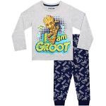 Marvel Pijamas para Niños Groot Gris 9-10 Años