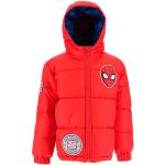 Abrigos rojos con capucha infantiles rebajados Spiderman acolchados 6 años para niño 