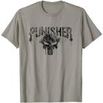 Marvel The Punisher Logo Black Camiseta