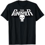 Marvel The Punisher Retro Classic Logo Clean Camiseta