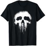 Marvel The Punisher Scary Grungy Skull Logo Camiseta
