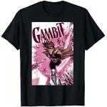 Camisetas negras de encaje con encaje  X-Men Gambito de encaje talla S para hombre 
