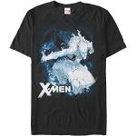 Camisetas orgánicas negras de algodón de manga corta X-Men manga corta talla XL para mujer 