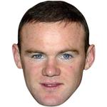 Máscara Wayne Rooney SM192 Wayne Rooney Divertida para Familiares, Amigos y Aficionados, Multicolor, Talla única