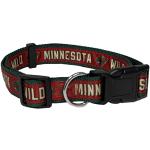 Pets First WLD-3036-LG Collar para Mascotas, Nailon, Minnesota Wild, L