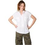 Pantalones cortos cargo beige de tencel Tencel manga corta informales de camuflaje Masons de materiales sostenibles para mujer 