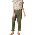 Pantalones chinos verdes de tencel Tencel de verano con logo Masons con tachuelas talla M para mujer 