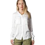 Mason's, Camisa de Viscosa con Bolsillos en el Pecho - Safariwest Visb 44 161 White, Mujer, Talla: L