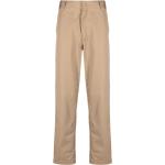 Pantalones casual beige de poliester ancho W29 largo L30 informales con logo Carhartt Work In Progress para hombre 