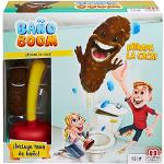 Mattel Games Baño Boom, ¡Atrapa la Caca , juego de mesa infantil (Mattel FWW30)