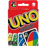 Mattel Games - UNO Original - Juego de Cartas Familiar - Clásico - Baraja Multicolor de 112 Cartas - De 2 a 10 Jugadores - para Niños y Adultos - Regalo para 7+ Años, W2087