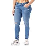 Jeans de denim talle normal ancho W31 MAVI rotos para mujer 