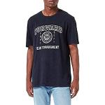 Mavi Forward Team Tournament Printed tee Camiseta, Black, L para Hombre