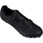 Zapatillas negras de goma de ciclismo rebajadas con velcro Mavic Crossmax talla 44 para hombre 