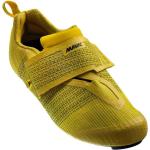 Zapatillas amarillas de triatlón rebajadas Mavic Cosmic talla 42,5 para hombre 