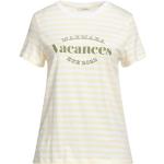 Camisetas de algodón de manga corta manga corta con cuello redondo de punto MAX MARA talla XS para mujer 