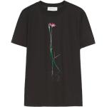 Camisetas estampada negras de algodón rebajadas con capucha informales con logo MAX MARA talla XS para mujer 