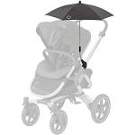 Maxi-Cosi Sombrilla Carrito bebe, sombrilla para silla de paseo, parasol flexible protección UV 40+, color essential black