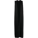 Chalecos largos negros de viscosa rebajados Elie Saab talla L para mujer 