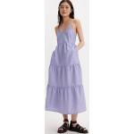 Vestidos informales lila de algodón con tirantes finos maxi LEVI´S talla L para mujer 