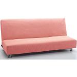 Fundas rosa pastel de poliester para sofá cama 
