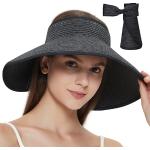 Sombreros negros de paja de paja  talla M para mujer 