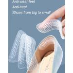 Zapatos transparentes de goma para mujer 