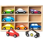 Camiones multicolor de madera infantiles 