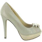 Zapatos beige de tacón Menbur talla 39 para mujer 