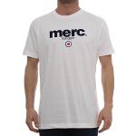 Merc of London Brighton T-Shirt Camiseta, Blanco, XL para Hombre