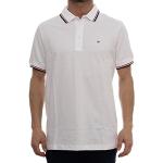 Merc of London Card Polo Shirt, Blanco/Rojo, XXL p
