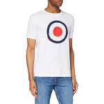 Merc of London Ticket T-Shirt Camiseta, Blanco, S