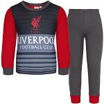 Merchimpo Pijama oficial de fútbol para niños, Liverpool FC, pijamas de manga larga para niños y niñas, tallas 2 a 12 años, rosso, 7-8 Años