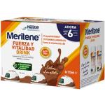 MERITENE FUERZA Y VITALIDAD DRINK CHOCOLATE 6X125 ML