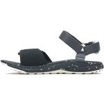 Sandalias deportivas negras de goma rebajadas de verano con velcro Merrell Bravada talla 41 para mujer 