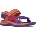 Sandalias deportivas lila de goma rebajadas de verano con velcro Merrell Kahuna talla 29 para mujer 