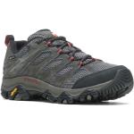 Zapatillas deportivas GoreTex grises de goma rebajadas con shock absorber acolchadas Merrell Moab talla 44,5 para hombre 