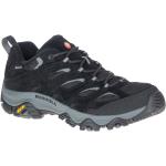 Zapatillas deportivas GoreTex negras de goma rebajadas con shock absorber Merrell Moab talla 44,5 para hombre 