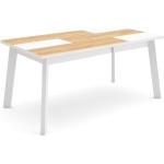 Mesas blancas de madera de cocina  modernas 