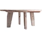 Mesas de madera maciza de comedor  rústico Vical Home Rústica 75 cm de diámetro 