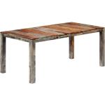 Mesas grises de madera maciza de cocina  rústico barnizadas 