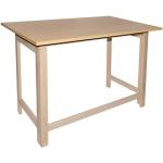 Mesa de escritorio plegable madera plegable 100 x 75 x 60 cm