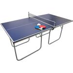Mesas azules de madera de ping pong 