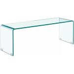 Mesas transparentes de vidrio de cristal  rebajadas Sm 