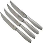 Juegos de cuchillos plateado de plata en pack de 4 piezas 