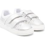 Sneakers bajas blancos de goma rebajados metálico DKNY talla 28 para mujer 