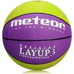 Balones lila de goma de baloncesto para mujer 