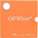Cuadernos naranja rebajados con logo Off-White 